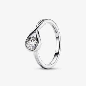 Pandora Infinite Lab-grown Diamond Ring 0.50 carat tw Sterling Silver - 199445C01 (kép) Pandora Infinite Lab-grown Diamond Ring 0.50 carat tw Sterling Silver - 199445C01