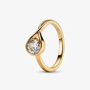 (kép) Pandora Infinite Lab-grown Diamond Ring 0.75 carat tw 14k Gold - 159448C01
