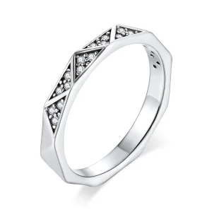 (kép) PANDORA típusú geometriai minták gyűrű - SCR654