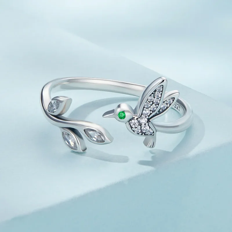 (kép) PANDORA típusú Kolibri nyitott gyűrű - SCR871 - Megtekintés 3