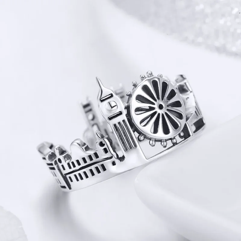 (kép) PANDORA típusú london nyitott gyűrű - SCR474 - Megtekintés 2