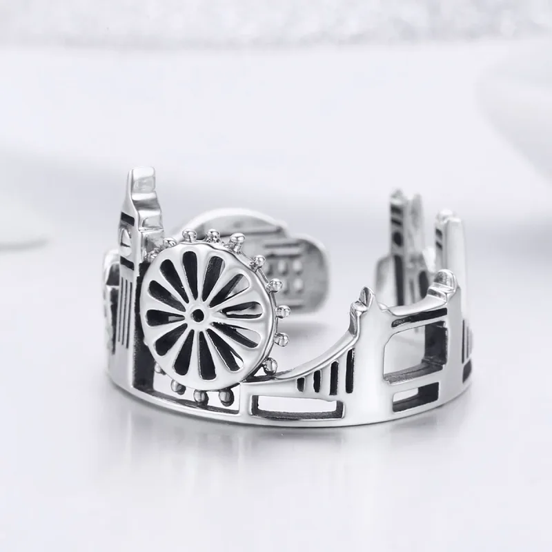 (kép) PANDORA típusú london nyitott gyűrű - SCR474 - Megtekintés 4