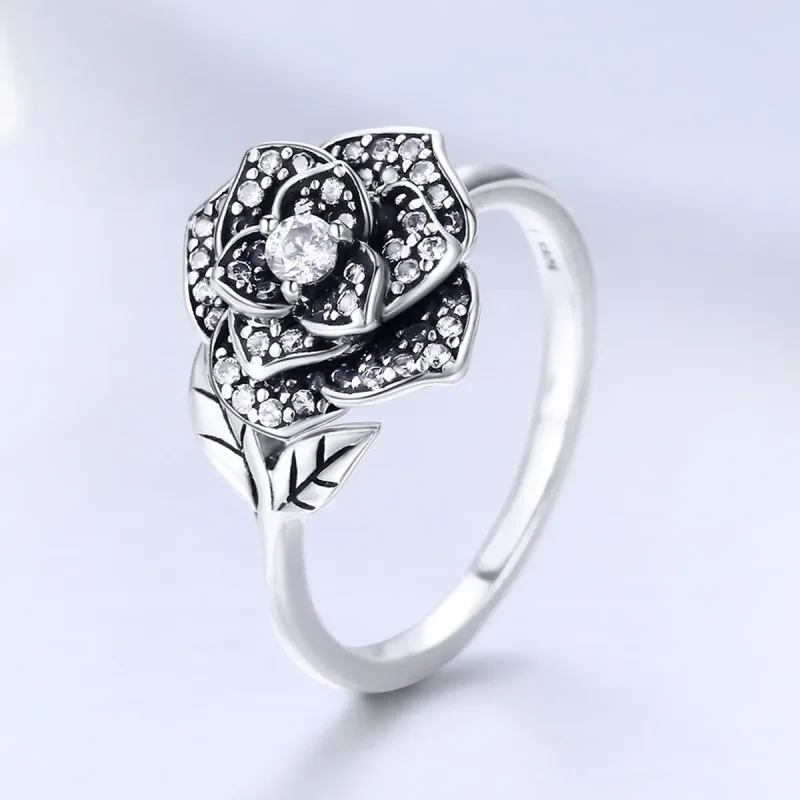 (kép) PANDORA típusú rose love gyűrű - SCR382 - Megtekintés 2