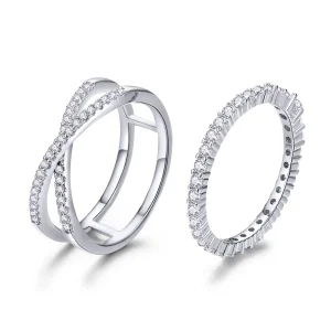 (kép) PANDORA típusú simple ring sets gyűrű - SCR463