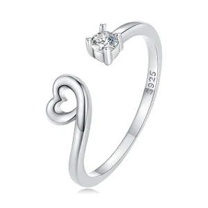 PANDORA típusú Szerelem nyitott gyűrű - SCR870 (kép) PANDORA típusú Szerelem nyitott gyűrű - SCR870