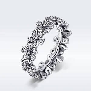 PANDORA típusú százszorszép virág gyűrű - SCR397 (kép) PANDORA típusú százszorszép virág gyűrű - SCR397