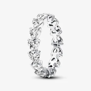 Pandora Végtelen szívek örökkévalóság gyűrű - 193103C01 (kép) Pandora Végtelen szívek örökkévalóság gyűrű - 193103C01