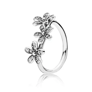 (kép) PANDORA Gyűrű, Sterling ezüst, cirkónia - 190933CZ