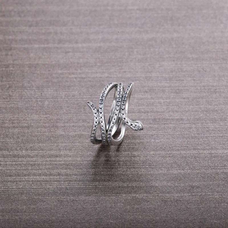 (kép) PANDORA Gyűrű, sterling ezüst, cirkónia - 190954CZ - Megtekintés 2