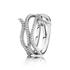 PANDORA Gyűrű, sterling ezüst, cirkónia - 190954CZ (kép) PANDORA Gyűrű, sterling ezüst, cirkónia - 190954CZ