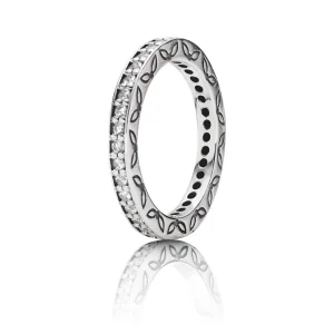 PANDORA Silver ring, cubic zirconia - 190618CZ (kép) PANDORA Silver ring, cubic zirconia - 190618CZ