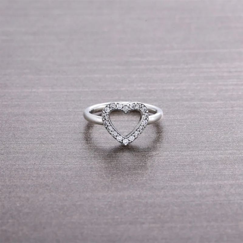 (kép) PANDORA Silver ring with cubic zirconia - 190861CZ - Megtekintés 2
