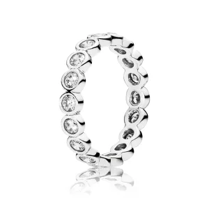 PANDORA Sterling ezüst, cirkónia - 190942CZ (kép) PANDORA Sterling ezüst, cirkónia - 190942CZ
