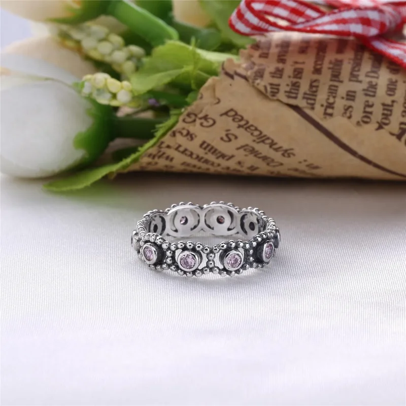 (kép) PANDORA Sterling ezüstgyűrű cirkóniakővel - 190881CZ - Megtekintés 3