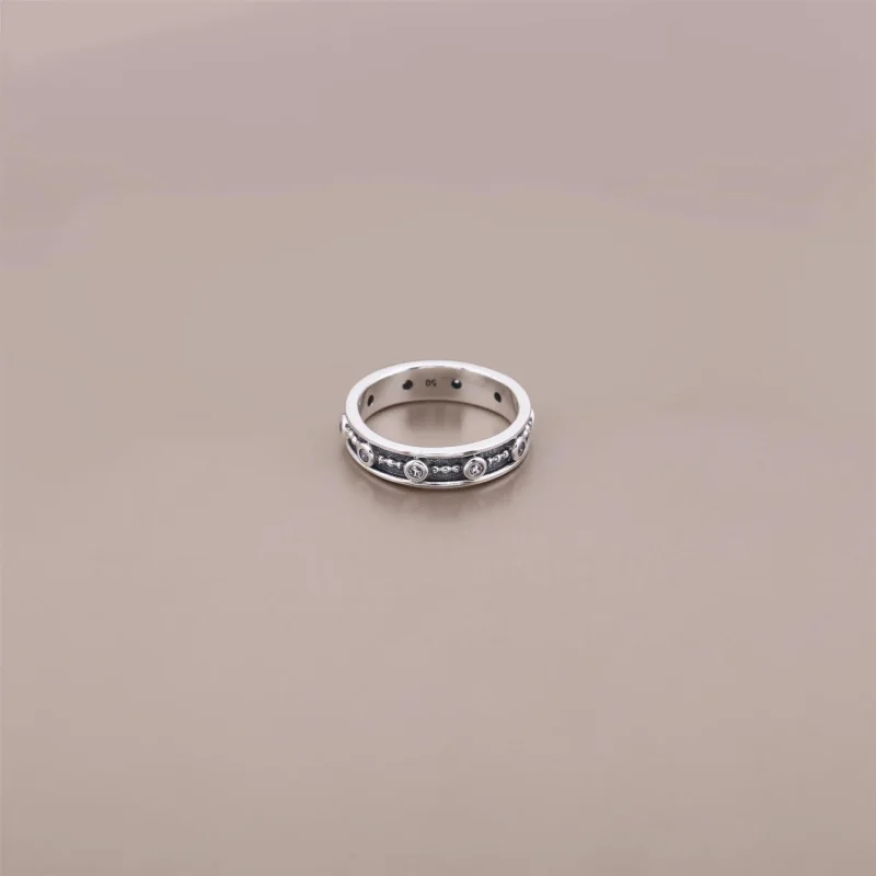 (kép) PANDORA Sterling ezüstgyűrű cirkóniával - 190882CZ - Megtekintés 2