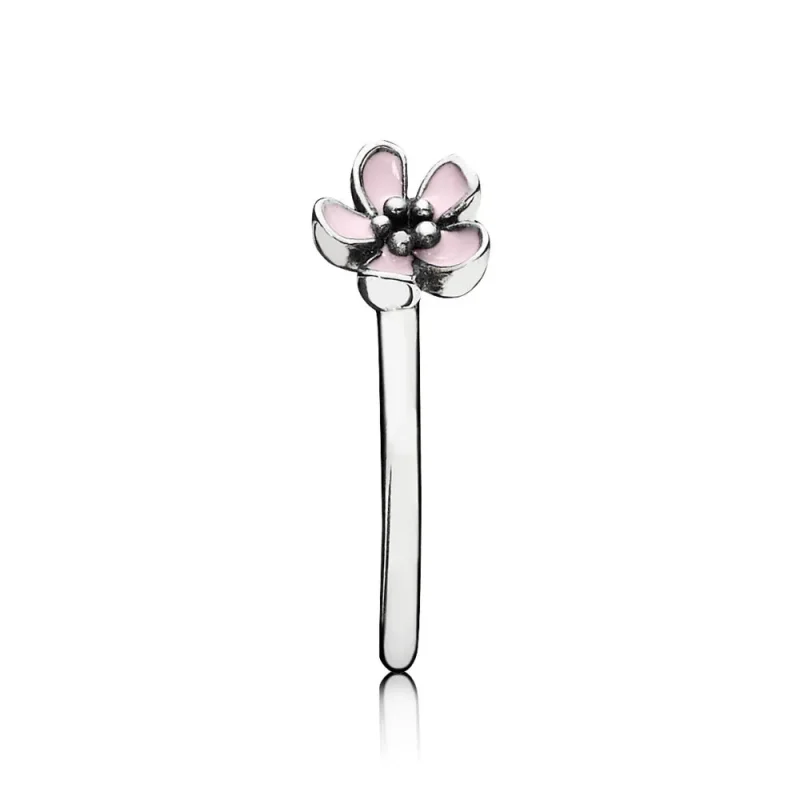 (kép) PANDORA Sterling ezüstgyűrű rózsaszín tűzzománccal - 190879EN40 - Megtekintés 2