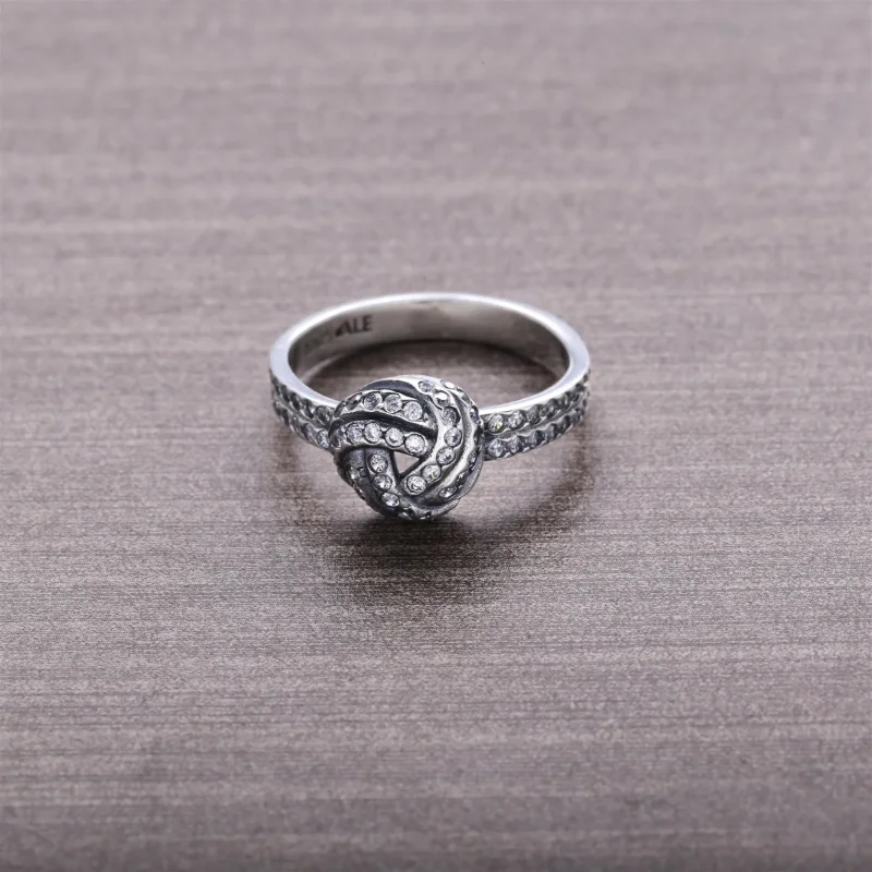 (kép) PANDORA Szikrázó szeretetcsomó - 190997CZ - Megtekintés 3