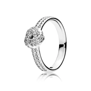 PANDORA Szikrázó szeretetcsomó - 190997CZ (kép) PANDORA Szikrázó szeretetcsomó - 190997CZ