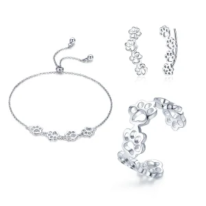 PANDORA típusú mancs nyom szettek - SET011 (kép) PANDORA típusú mancs nyom szettek - SET011