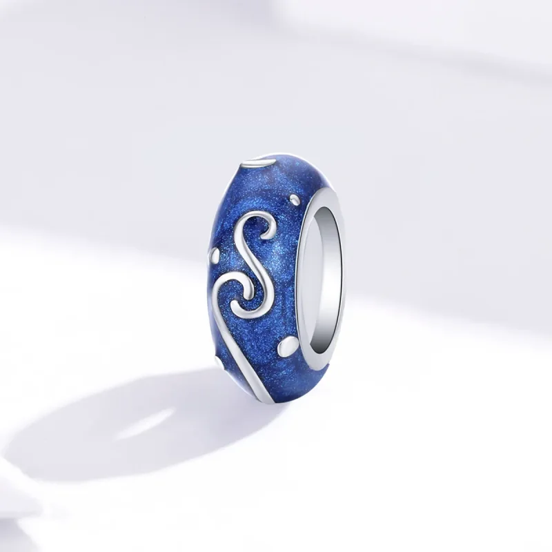 (kép) PANDORA típusú csillag ragyogás spacer charm - SCC1388 - Megtekintés 2