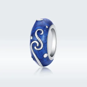(kép) PANDORA típusú csillag ragyogás spacer charm - SCC1388