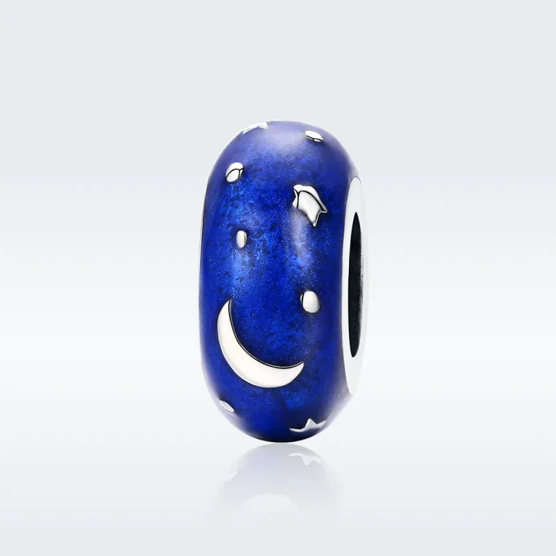 (kép) PANDORA típusú csillagos égbolt spacer charm - SCC599 - Megtekintés 2