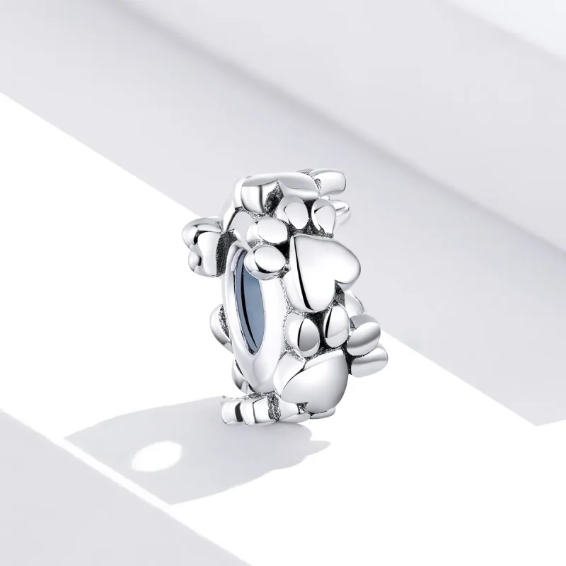 (kép) PANDORA típusú édes szívek spacer charm - SCC1504 - Megtekintés 4