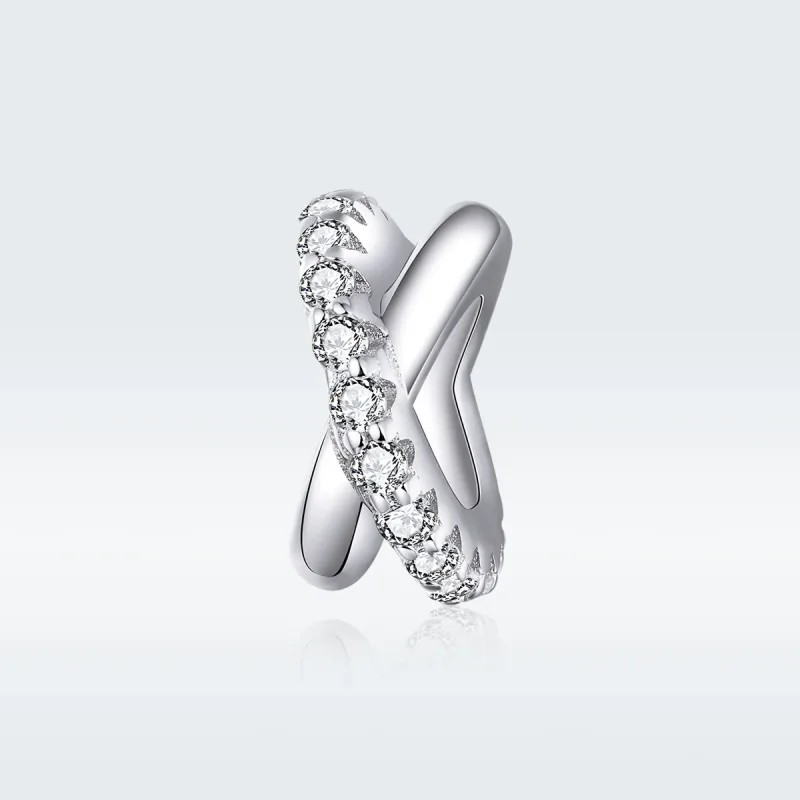 (kép) PANDORA típusú elegáns spacer charm - BSC214 - Megtekintés 5