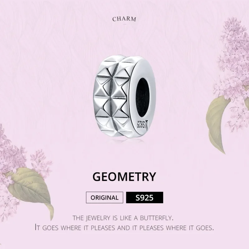 (kép) PANDORA típusú geometria spacer charm - SCC1789 - Megtekintés 6
