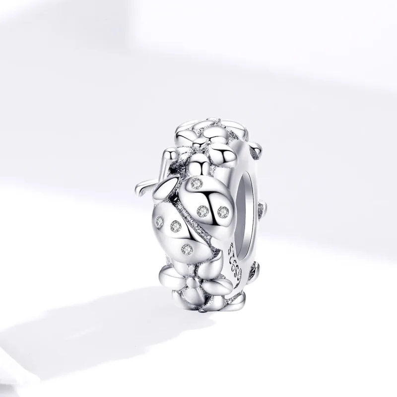 (kép) PANDORA típusú katicabogár spacer charm - BSC112 - Megtekintés 4