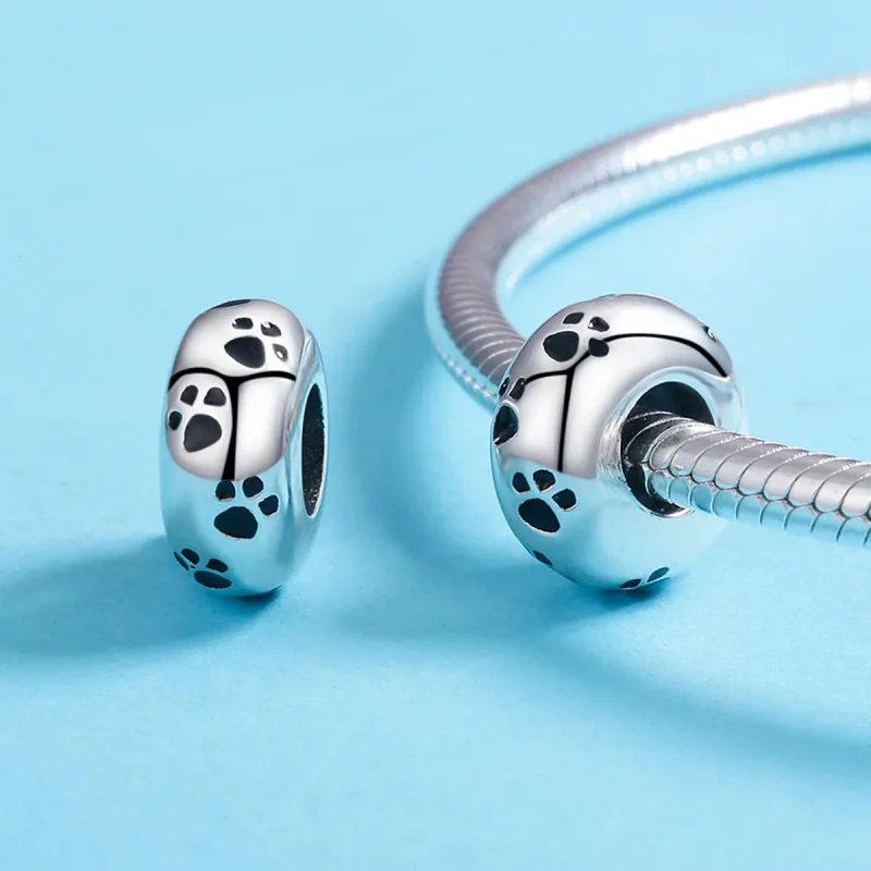 (kép) PANDORA típusú kisállat impresszum spacer charm - SCC594 - Megtekintés 5