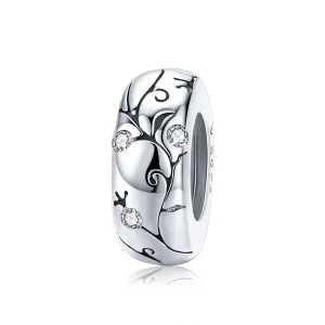 (kép) PANDORA típusú klasszikus minta spacer charm - SCC1559