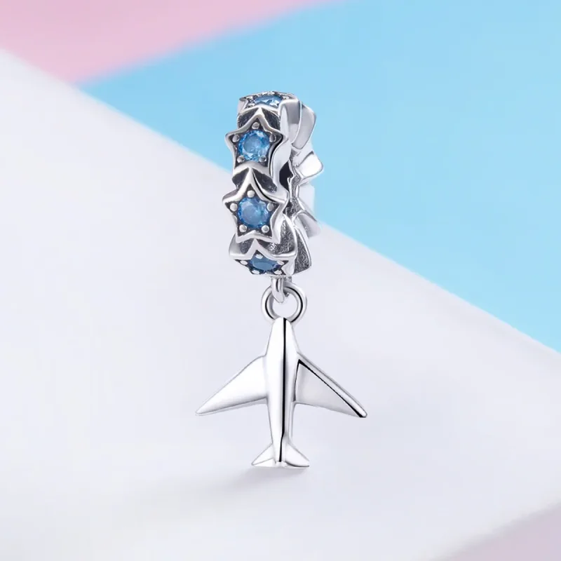 (kép) PANDORA típusú álom utazás spacer charm - SCC882 - Megtekintés 2