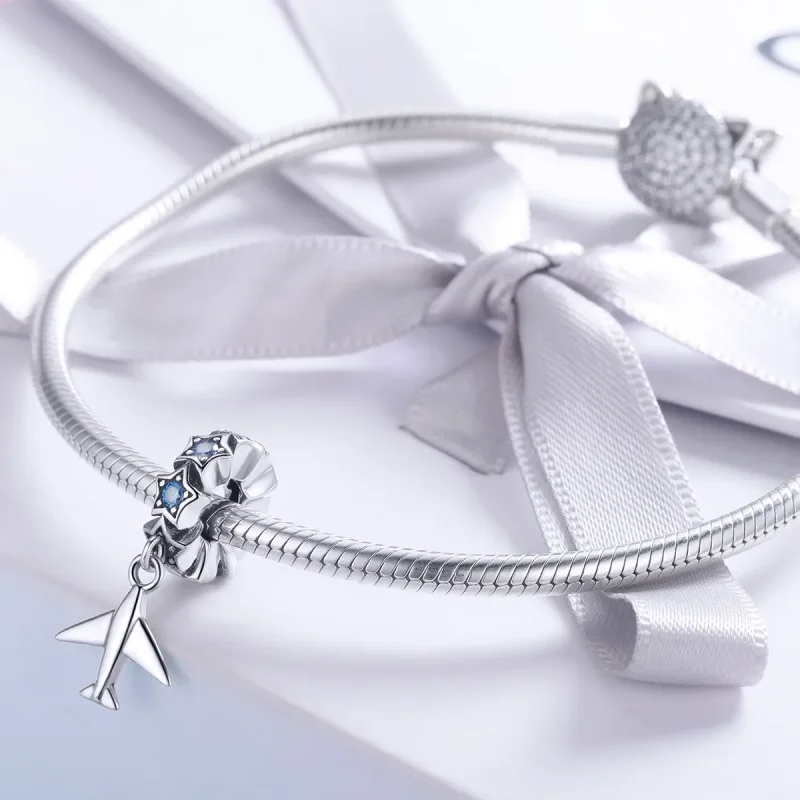 (kép) PANDORA típusú álom utazás spacer charm - SCC882 - Megtekintés 3