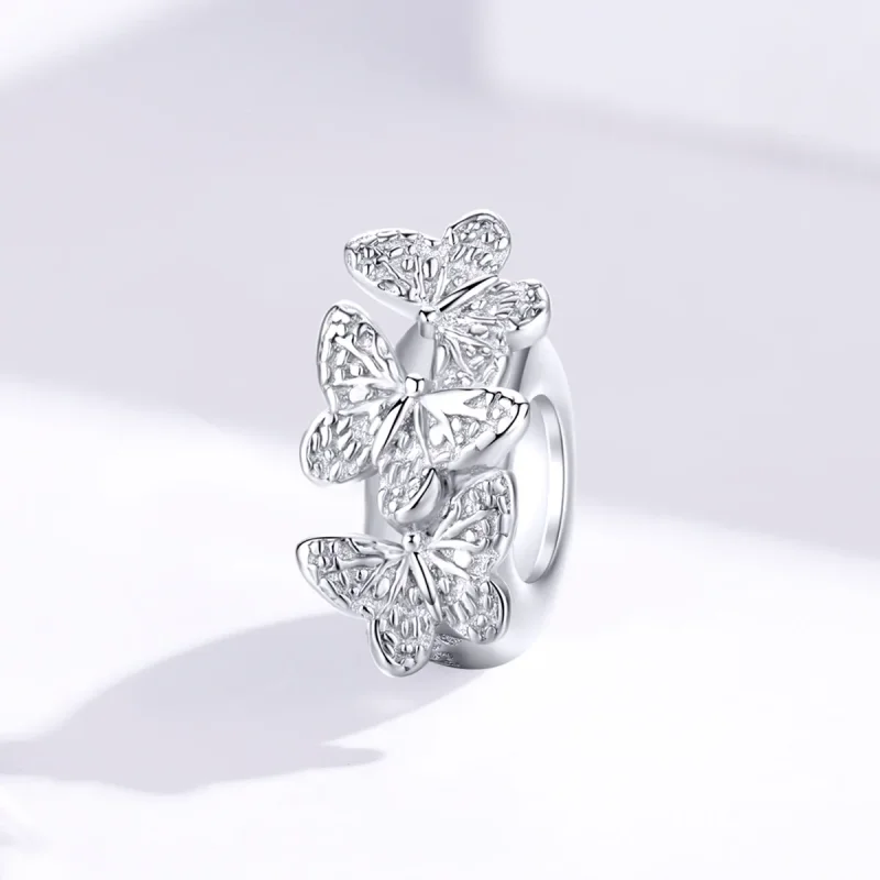 (kép) PANDORA típusú pillangó spacer charm - BSC120 - Megtekintés 2