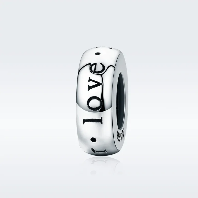 (kép) PANDORA típusú örökké szeretlek spacer charm - SCC595 - Megtekintés 2