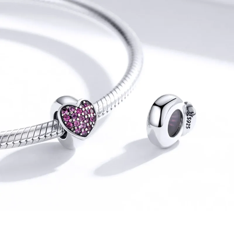 (kép) PANDORA típusú szeretet spacer charm - SCC1336 - Megtekintés 4
