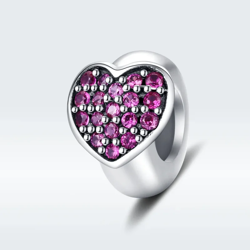 (kép) PANDORA típusú szeretet spacer charm - SCC1336 - Megtekintés 5