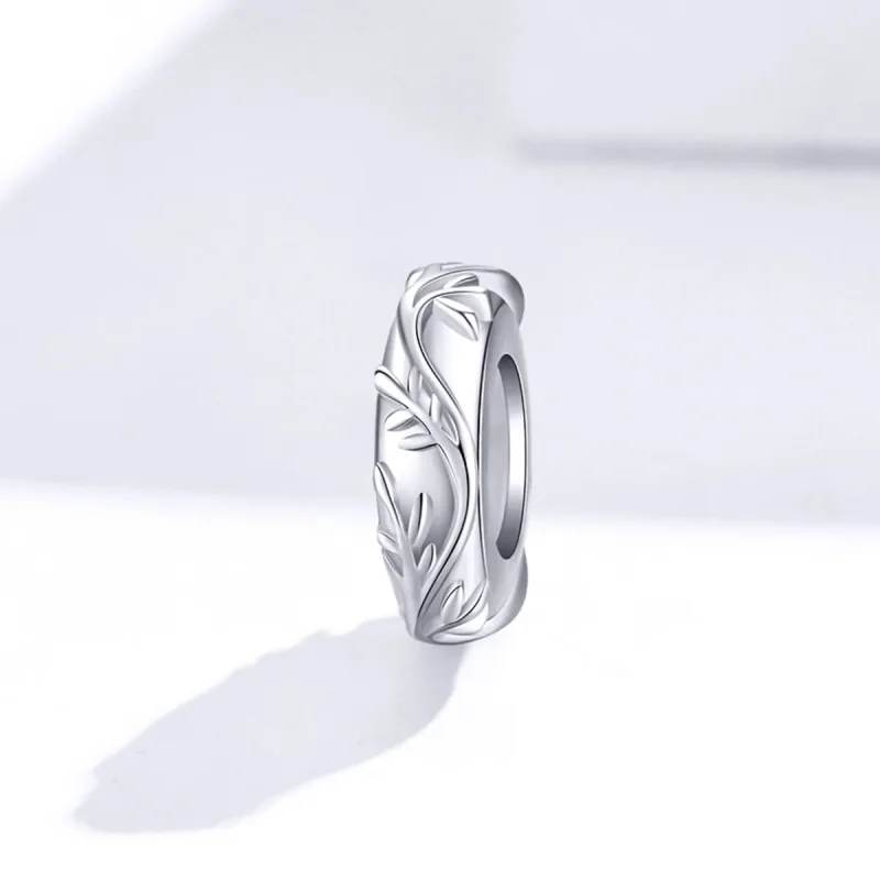 (kép) PANDORA típusú szőlőlevél spacer charm - BSC142 - Megtekintés 2