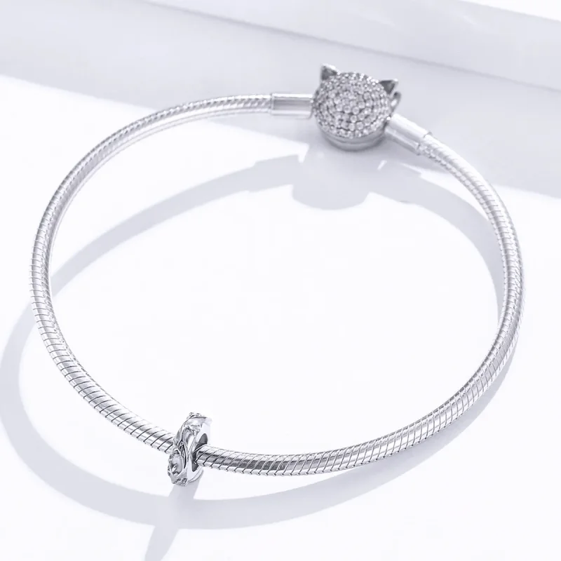 (kép) PANDORA típusú szőlőlevél spacer charm - BSC142 - Megtekintés 3