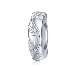 (kép) PANDORA típusú szőlőlevél spacer charm - BSC142