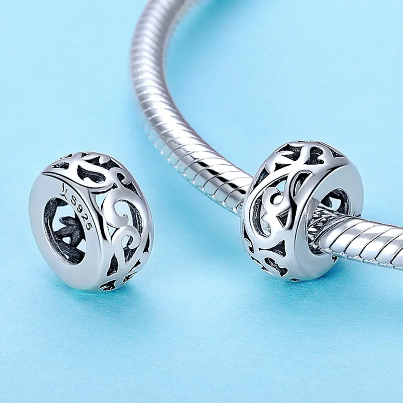 (kép) PANDORA típusú szüret spacer charm - SCC716 - Megtekintés 2