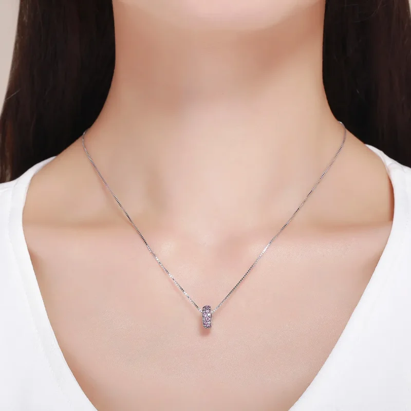 (kép) PANDORA típusú szív spacer charm - SCC635 - Megtekintés 5
