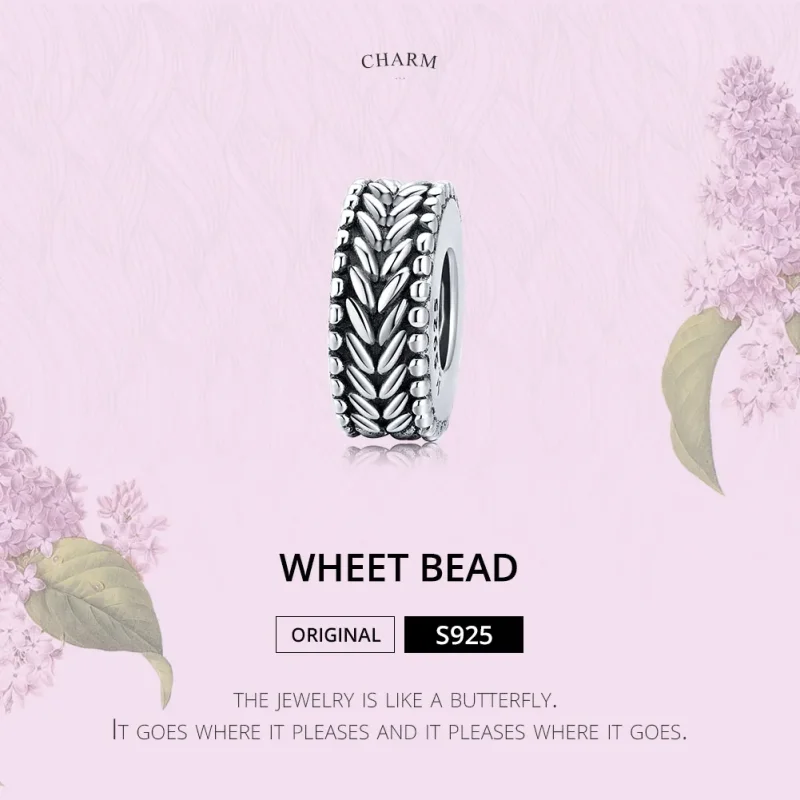 (kép) PANDORA típusú wheet spacer charm - SCC1452 - Megtekintés 6