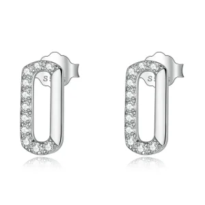 (kép) PANDORA típusú Mini gemkapocs gombfülbevalók - SCE1330