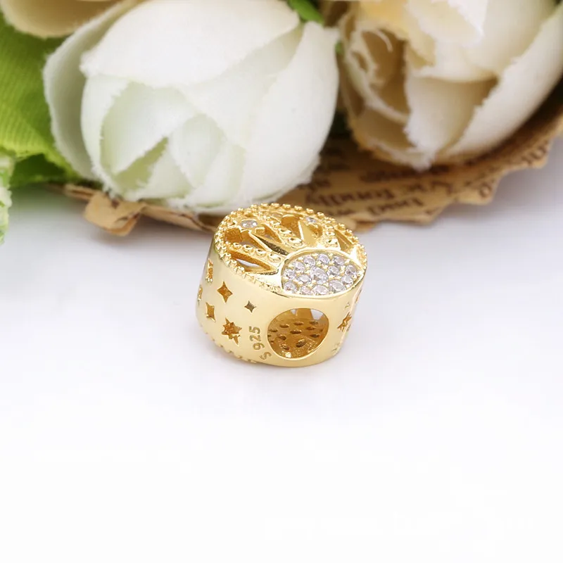 (kép) PANDORA Nap Charm - 768778C01 - Megtekintés 3