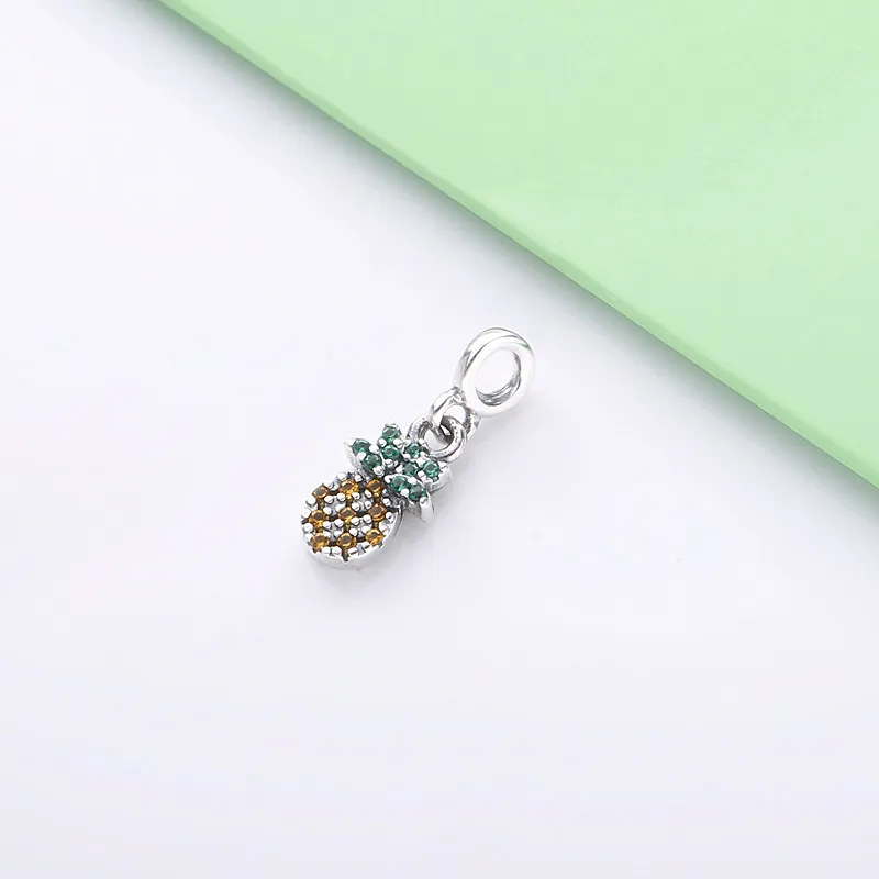 (kép) PANDORA Az én ananászom függő charm - 798979C01 - Megtekintés 2