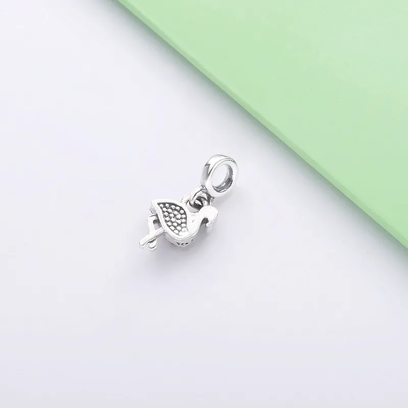 (kép) PANDORA Az én rózsaszín flamingóm függő charm - 798982C01 - Megtekintés 3