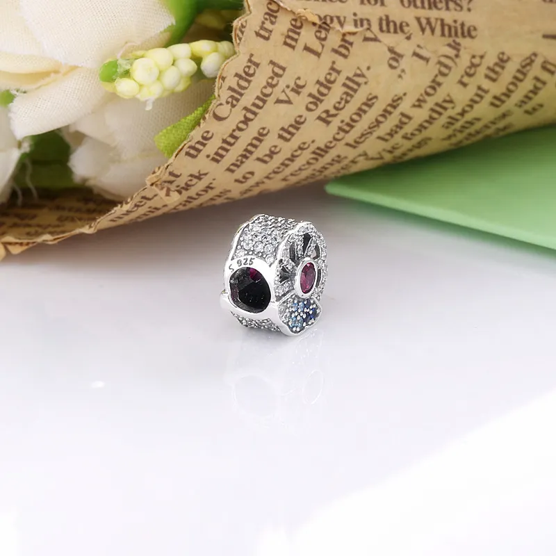 (kép) PANDORA Charm Kék és rózsaszín ventilátor - 798178CZMX - Megtekintés 4