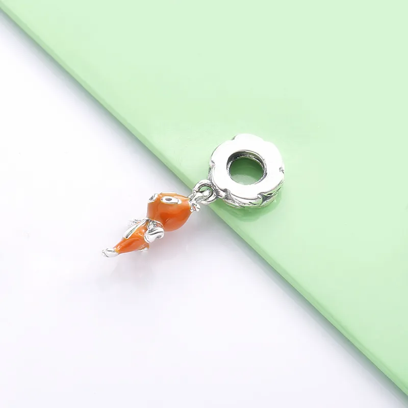 (kép) PANDORA függő charm Disney narancssárga madár - 798877C01 - Megtekintés 3